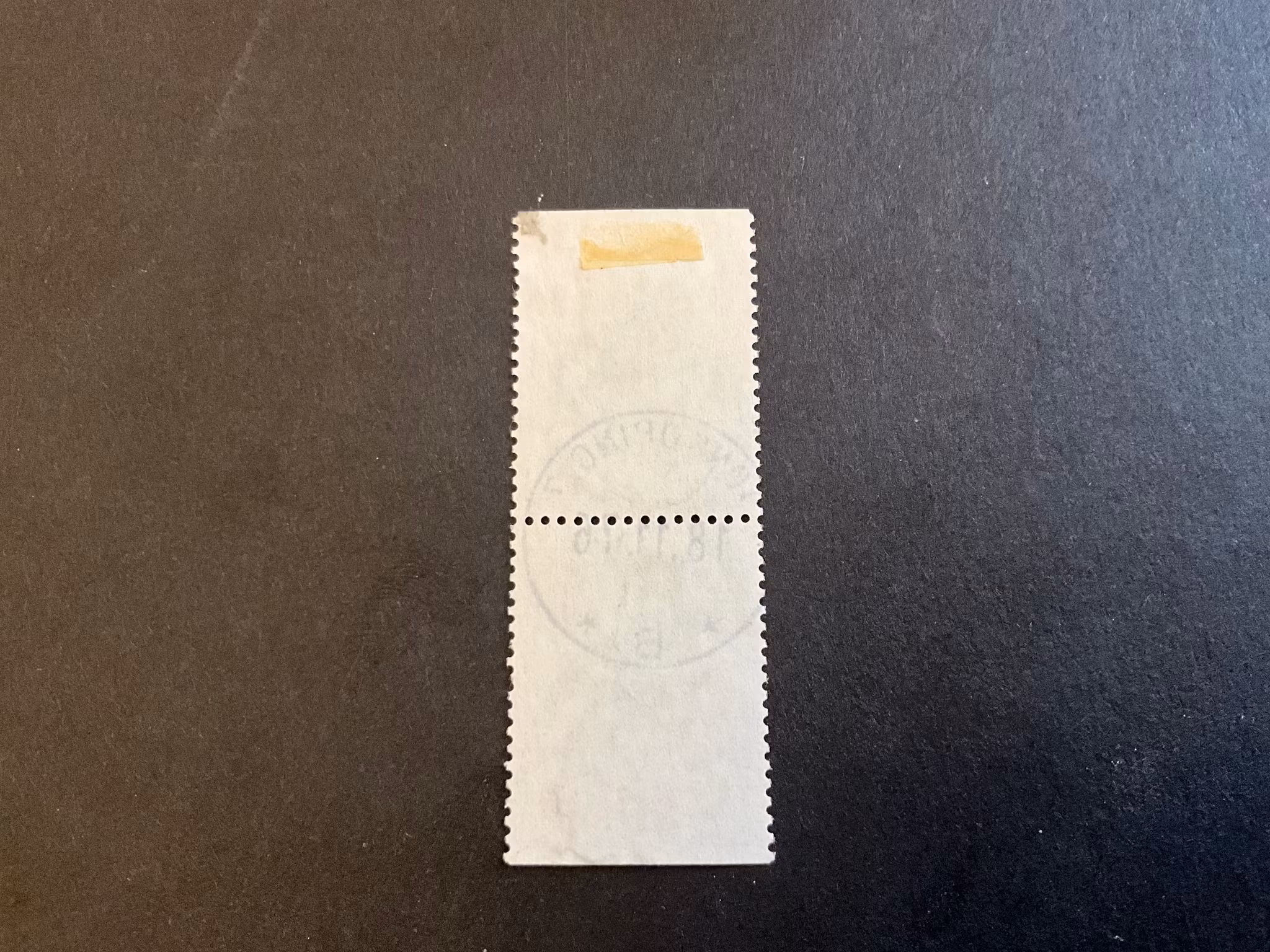 Bruksfrimärken facit 612 BB lyxstämplat par JÖNKÖPING 7