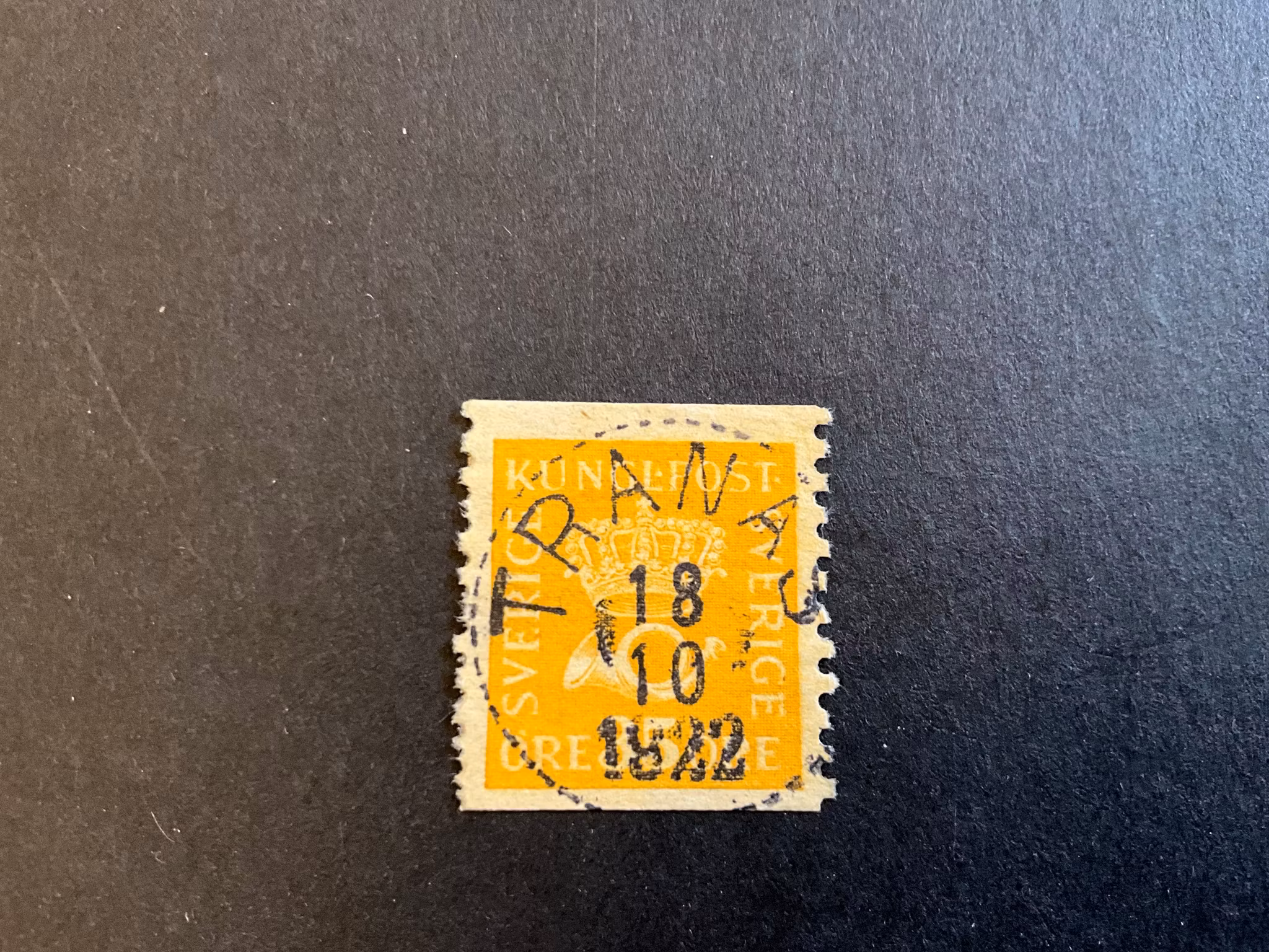 Postemblem facit 156 lyxstämplat TRANÅS