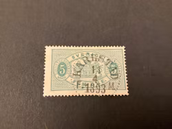 Tjänstefrimärke facit TJ 14 praktstämplat KARLSTAD