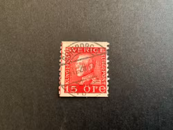 Gustaf V facit 177 A praktstämplat GÖTEBORG 1, med lödskarvslinje