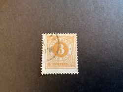 Ringtyp T 13 facit 28 stämplat märke