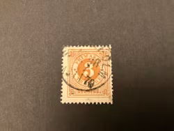 Ringtyp T 13 facit 28 stämplat märke