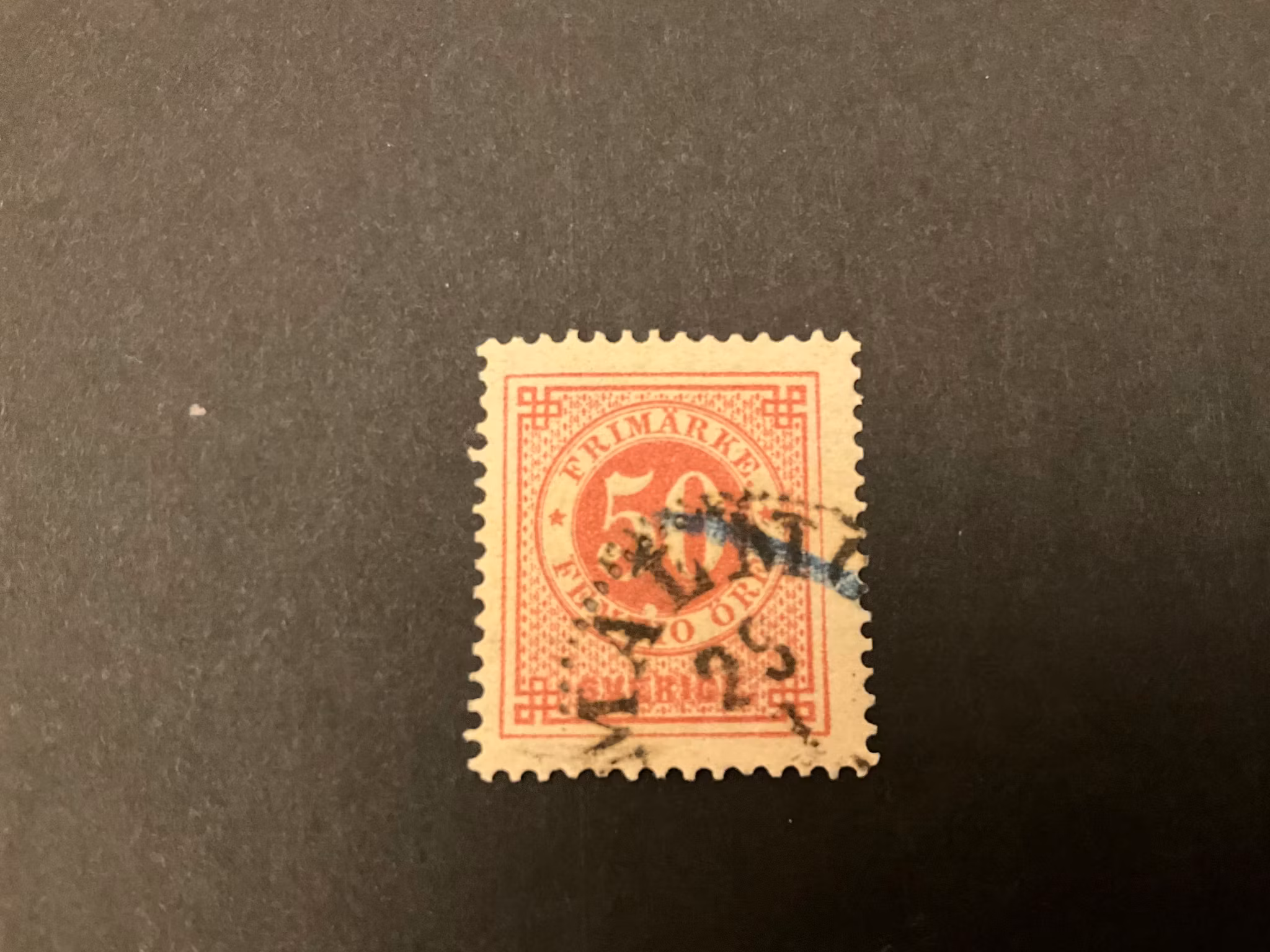 Ringtyp PH facit 48 stämplat märke