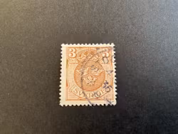 Lilla riksvapnet facit 73 cx stämplat märke