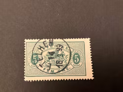 Tjönstefrimärke facit TJ 14 fin sidvönd stämpel ETELHEM