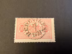 Tjänstefrimärke facit TJ 16 A praktstämplat HEDEVIKEN