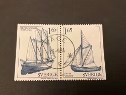 Allmogebåtar facit 1174 SX lyxstämplat KÅGE