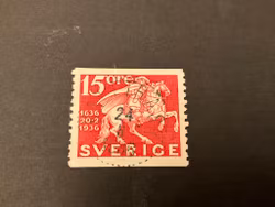 Postverket facit 248 A lyx/praktstämplat KALFTRÄSK