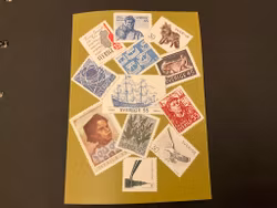 Kort frankerat med FN 25 år 4-strip 709 A2 stämplat MALMÖ