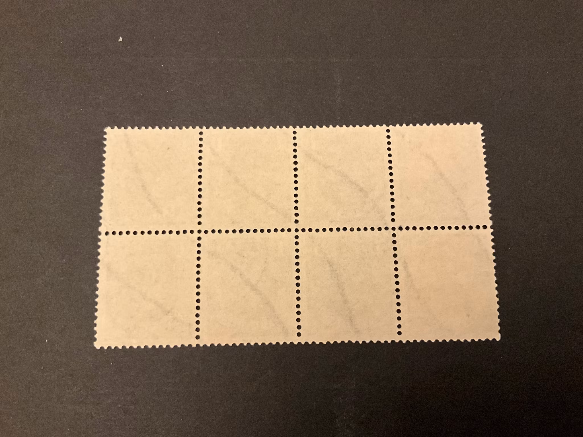 Lilla riksvapnet facit 71 cc stämplat 8-block