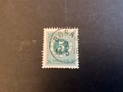 Rigtyp T 13 facit nr 30 stämplat med vit fläck till höger om 5:an