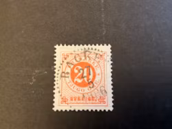 Ringtyp T 13 facit 33 praktstämplat BACKE