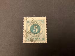 Ringtyp PH facit 43 stämplat med stukad hörna