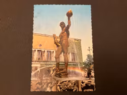 Kort Poseidon Göteborg frankerat med 420 A stämplat Göteborg