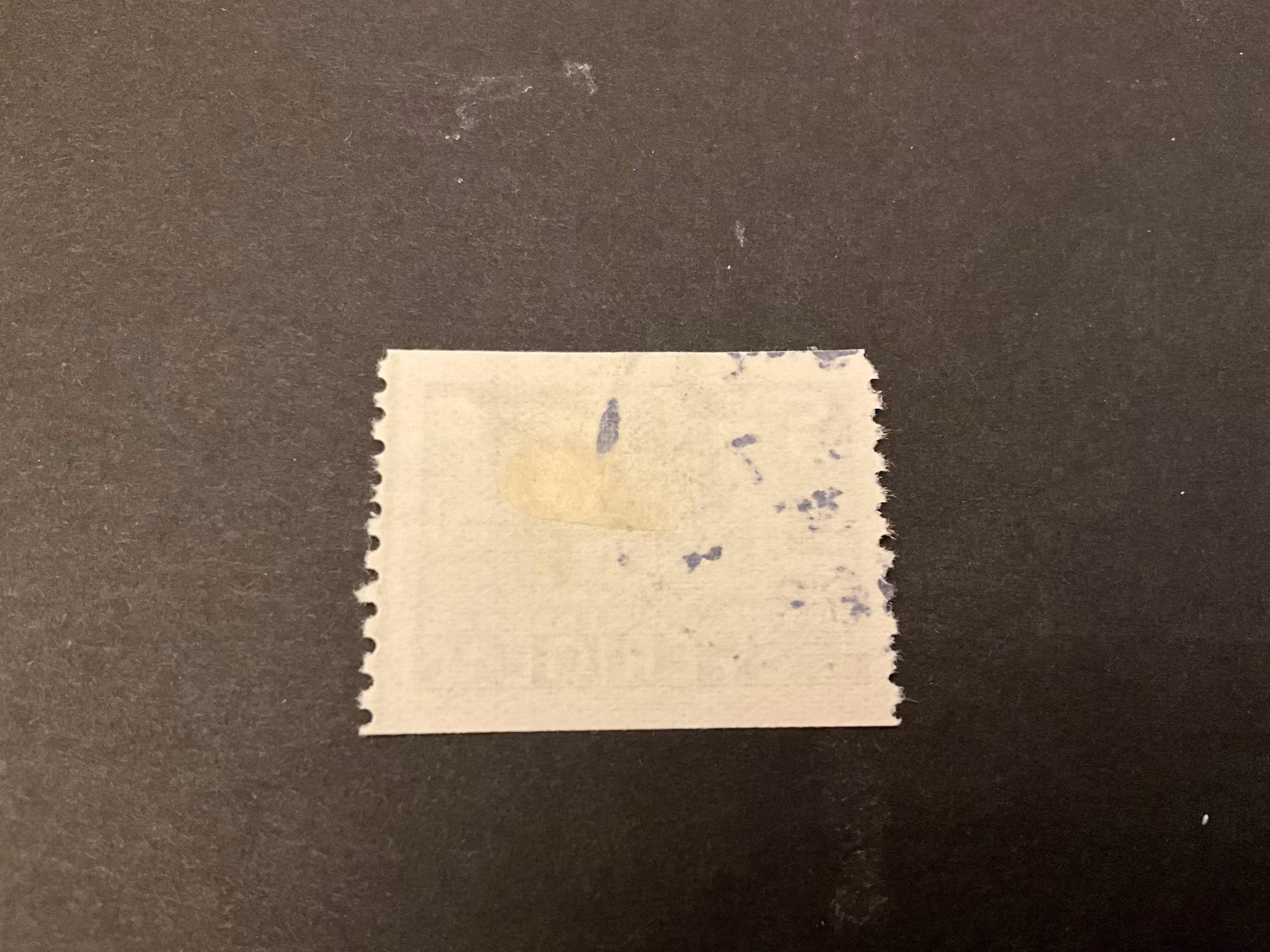 Riksdagen facit 240 A stämplat med lödskarvslinje