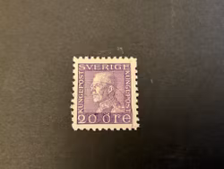 Gustaf V facit 179 C med plåtsprickor