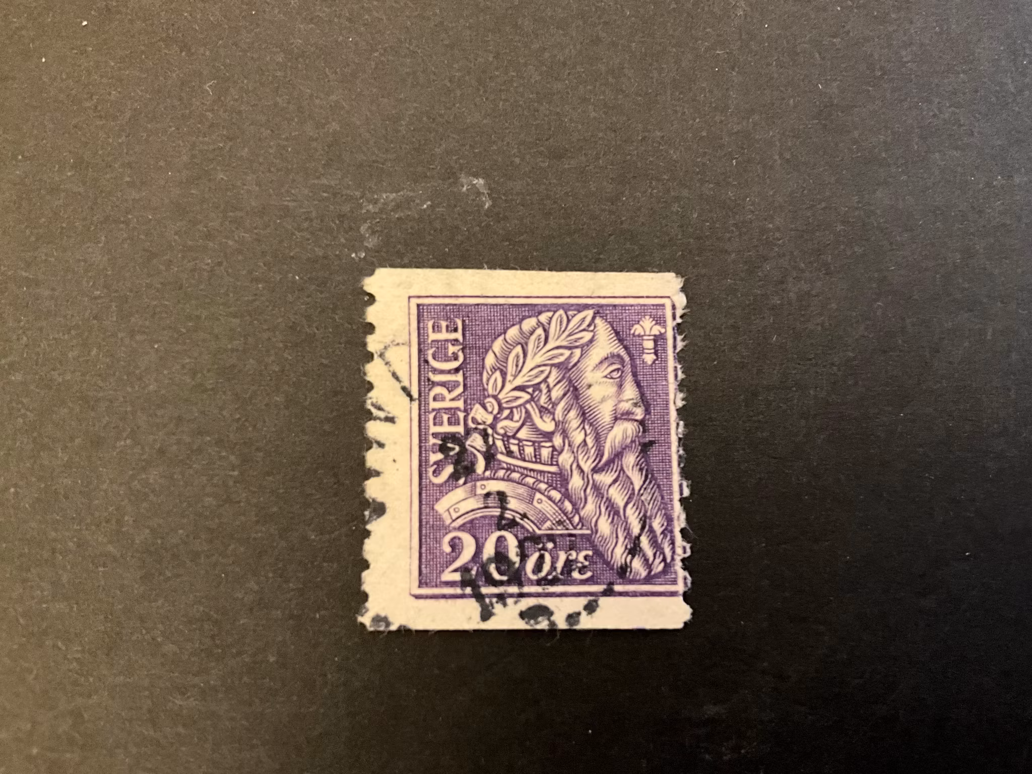 Gustaf Wasa facit 153 bz stämplat mårke