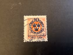 Landstormen I facit 111 cc stämplat märke