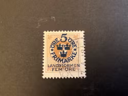 Landstormen I facit 106 cc stämplat märke