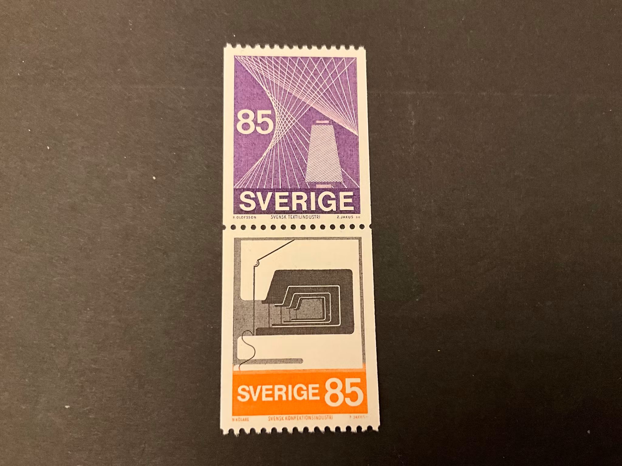 Teko industrin facit 882 SX1 V postfriskt par