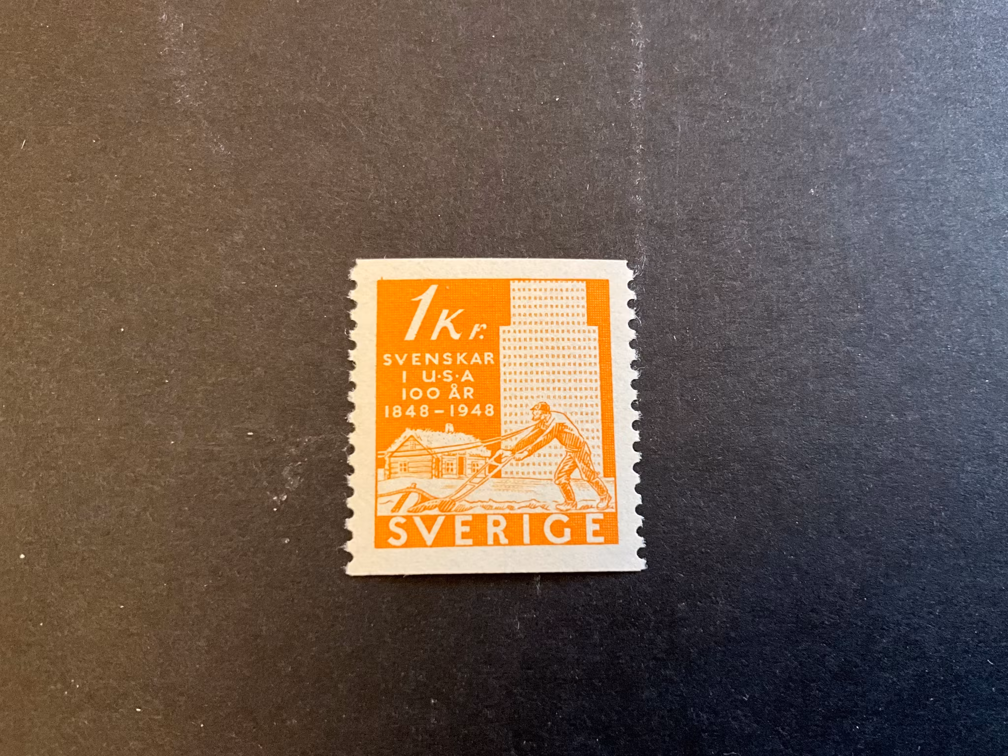 Pionjärjubiléet facit 381 postfriskt märke