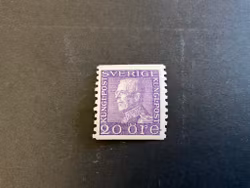 Gustf V profil vänster facit 179 A postfriskt med kontrollsiffra 48