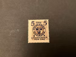 Landstormen II facit 117 postfriskt märke