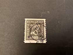 Postemblem facit 173 bz med lödskarvslinje