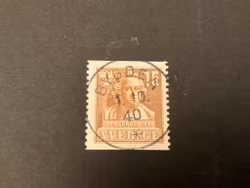 Sergel facit 326 A lyxstämplat BYGDEÅ