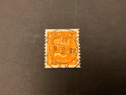 Postemblem facit 168 praktstämplat MALMÖ R *PAK*