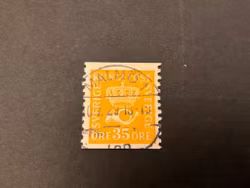 Postemblem facit 157 lyxstämplat MALMÖ 1