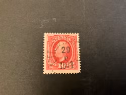 Oscar II facit 54 praktstämplat VILHELMINA