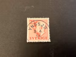 Gustaf VI Adolf facit 405 B1 praktstämplat YNGSJÖ