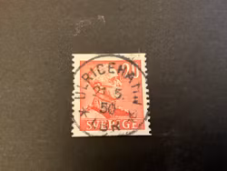 Gustaf V profil höger facit 276 A praktstämplat ULRICEHAMN LBR