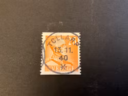 Gustaf V profil höger facit 277 praktstämplat TOLLARP