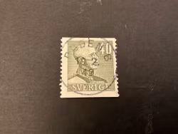 Gustaf V profil höger facit 281 praktstämplat BODEN 8