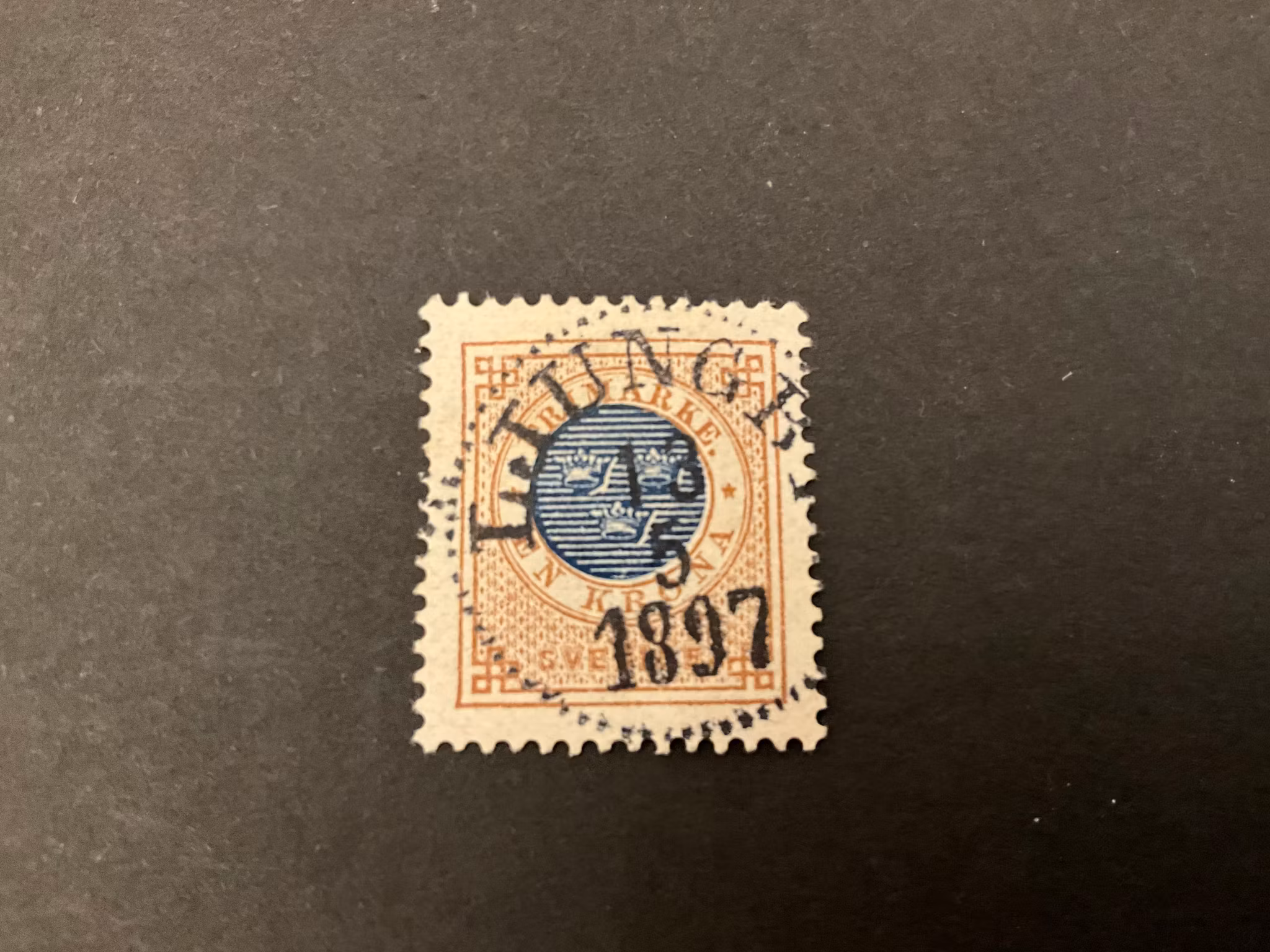 Ringtyp PH facit 49 praktstämplat LJUNGBY