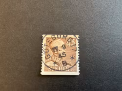 Gustaf V profil höger facit 282 praktstämplat GÖTEBORG 17