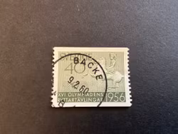 Ryttarolympiaden 1956 facit 480 praktstämplat BACKE