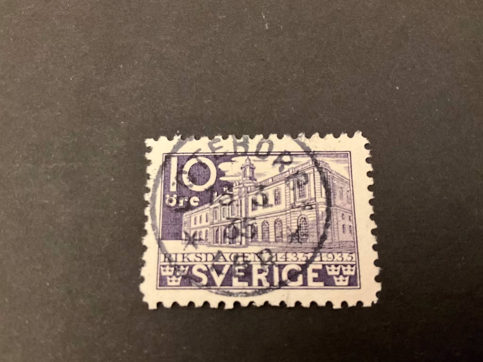 Riksdagen facit 241 C praktstämplat GÖTEBORG