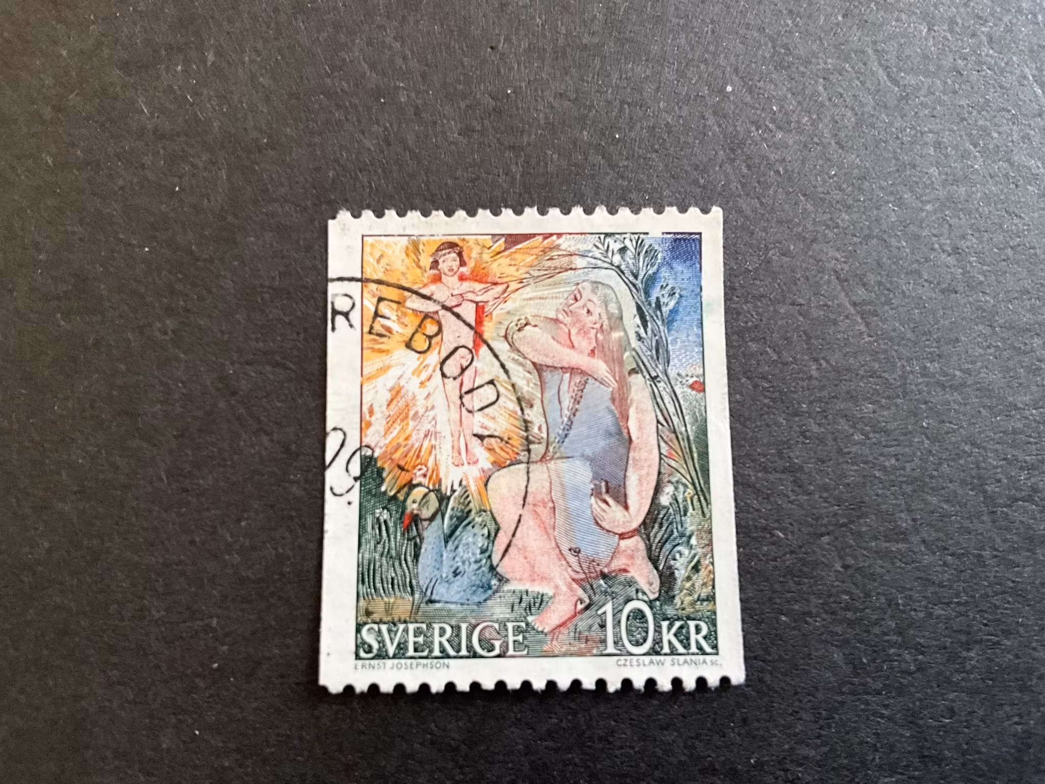 Gåslisa facit 849 V2 med brott i övre ram