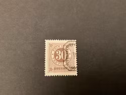 Ringtyp T 14 facit 25 stämplat märke