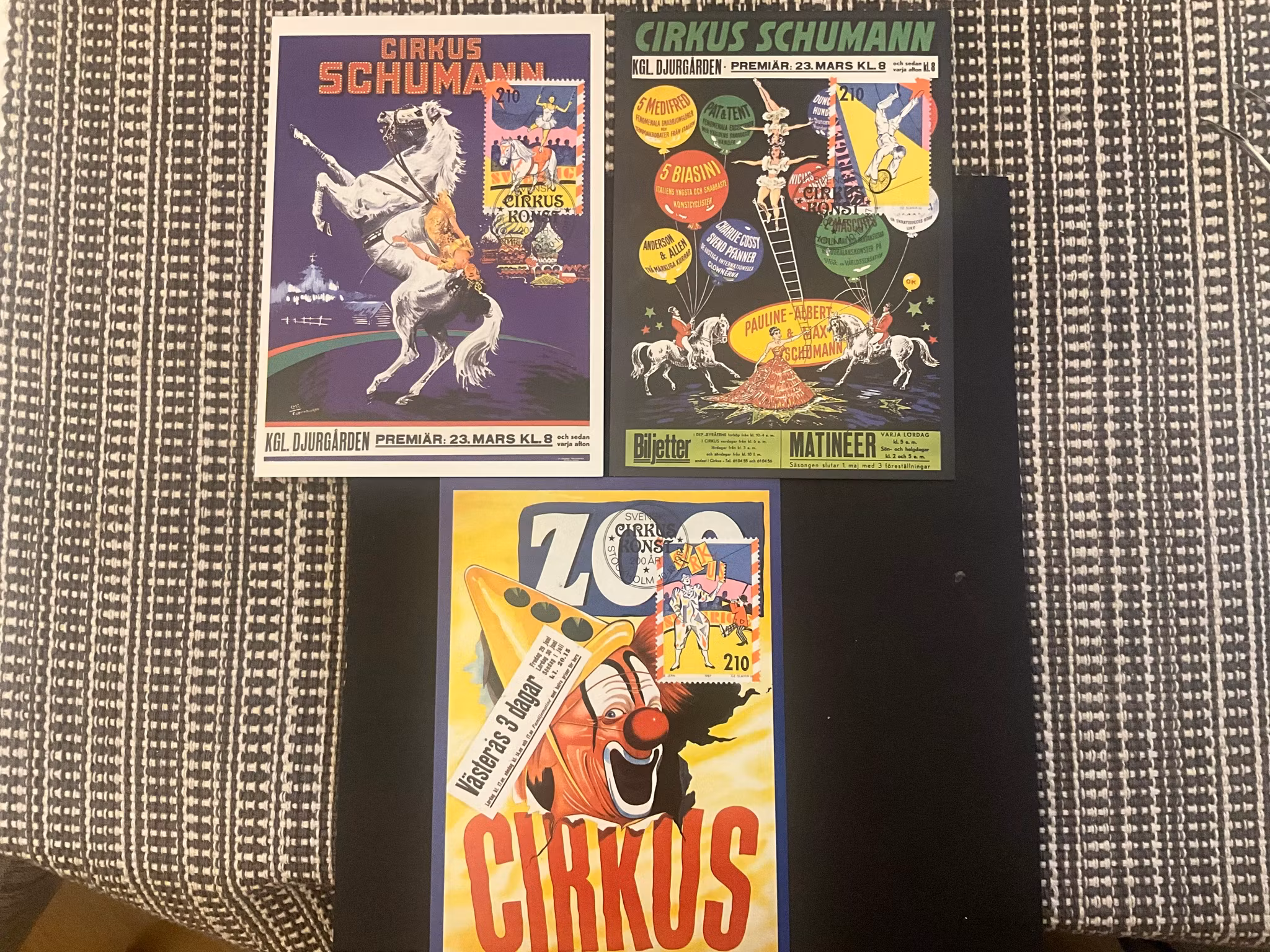 Maximikort MK 37-39 CIRKUSKONST