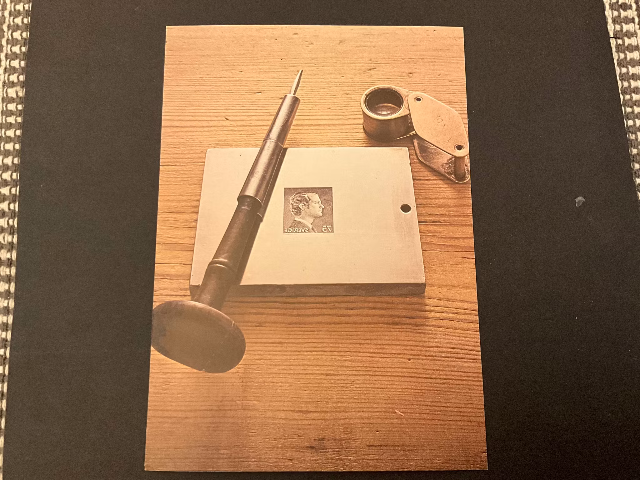 Kort med stämpel LUPP EXPO MALMÖ