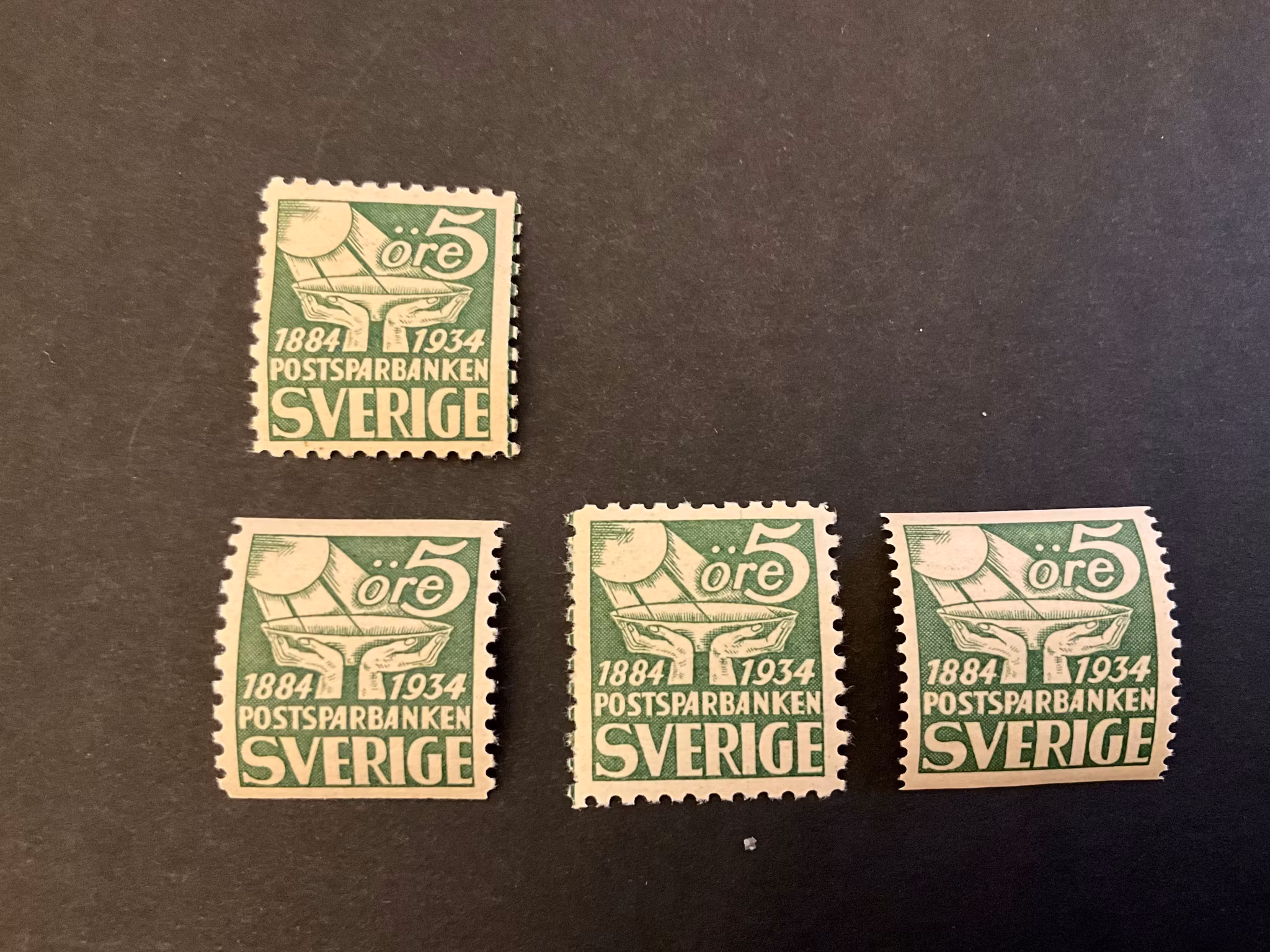 Postsparbanken 50 år facit 238-239 postfrisk serie