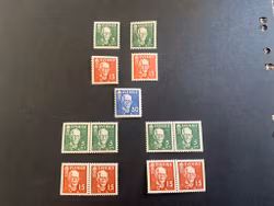 Gustaf V 80 år facit 266-268 postfrisk serie