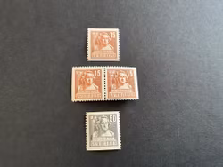 Sergel facit 326-327 postfrisk serie