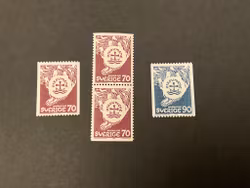 Kyrkornas världsråd facit 633-634 postfrisk serie