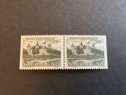 Byggnadsminnen 1962 facit 537 BB postfriskt par