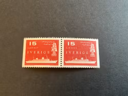 Sjö och helikopterpost facit 490 BB postfriskt par